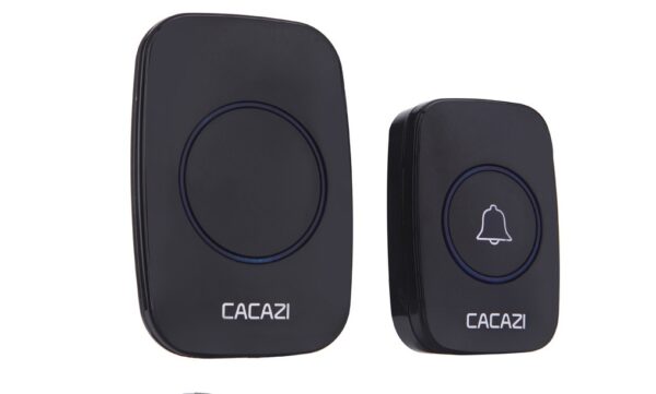 Black Wireless Remote Doorbell - Image 4