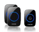 Black Wireless Remote Doorbell