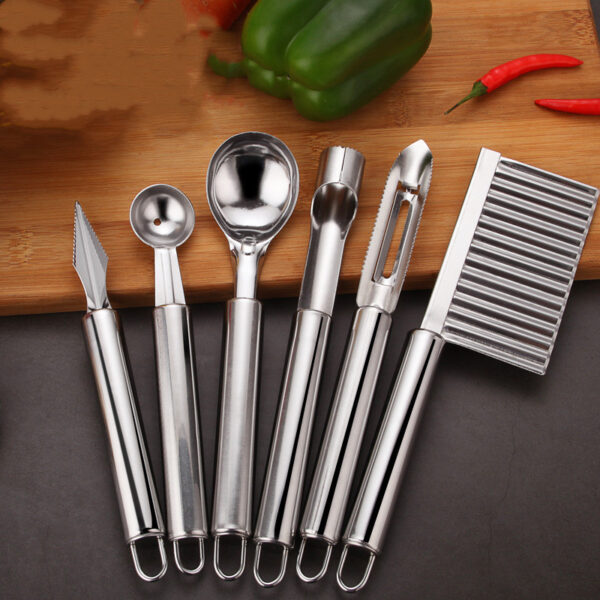 Premium 9-Piece Stainless Steel Kitchen Utensil Set with Ergonomic Handles – Durable & Rust-Resistant Cooking Tools - Image 3