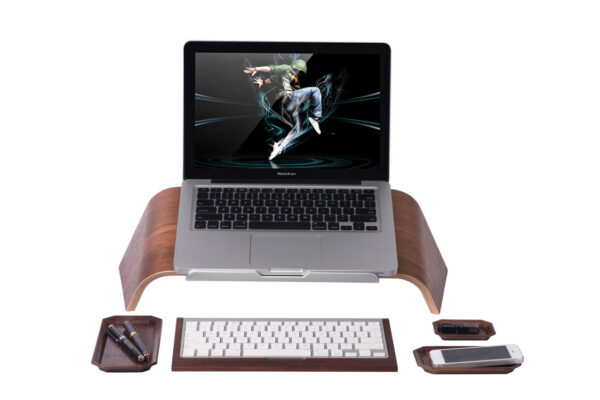 SAMDI Wooden Laptop Tilt Stand - Image 8
