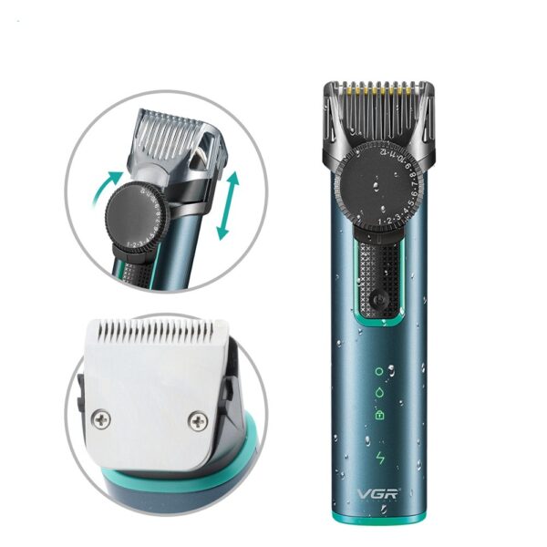 Rechargeable Waterproof Hair Clipper