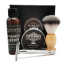 Men's Shave Kit with Aftercare – Complete Facial Grooming Set for Smooth Skin