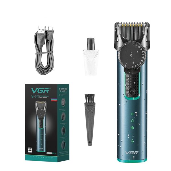 Rechargeable Waterproof Hair Clipper - Image 3