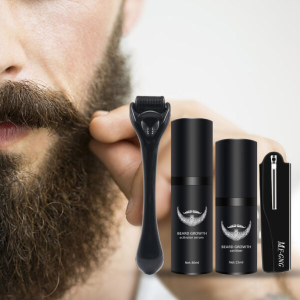 Beard Roller Cleaning Kit for Men - Image 4