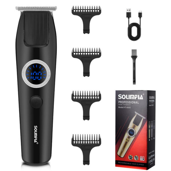 Professional Carved Haircut Clippers for Men – Precision Cordless Hair Trimmer for Home Use
