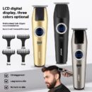 Professional Carved Haircut Clippers for Men – Precision Cordless Hair Trimmer for Home Use