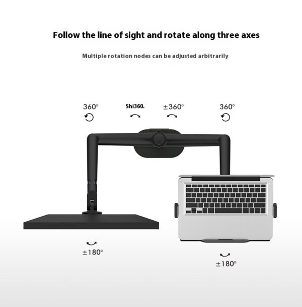 Monitor + Laptop Stand Desktop Adjustable - Image 9