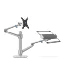Monitor + Laptop Stand Desktop Adjustable