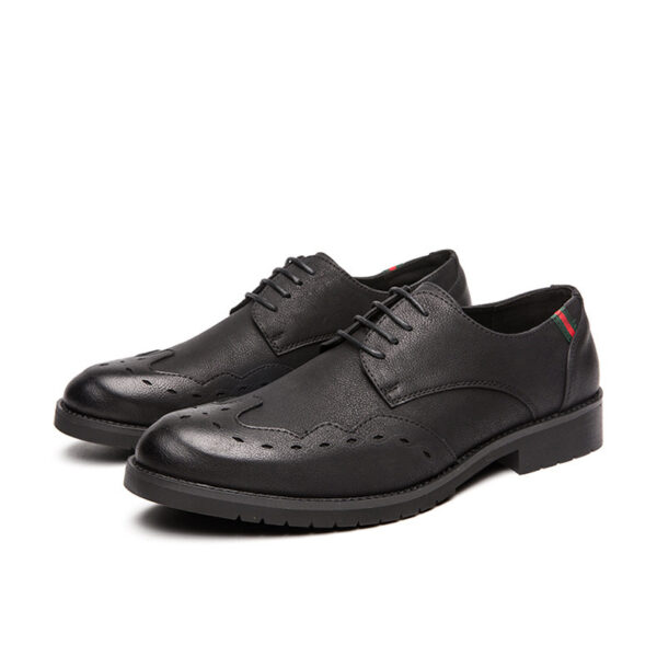 Men's Soft Leather Pointed Shoes