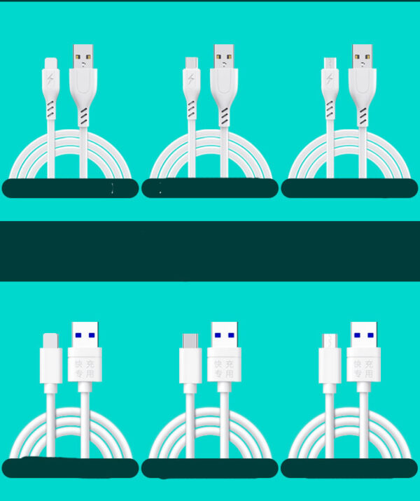 Compatible with Apple , Suitable For Apple Android Data Cable 5A Fast Charging Cable Type-C fast Charging Charging Cable Mobile Phone Accessories Factory Direct Supply - Image 6