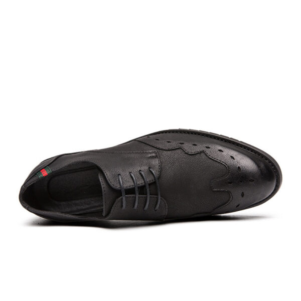 Men's Soft Leather Pointed Shoes - Image 10