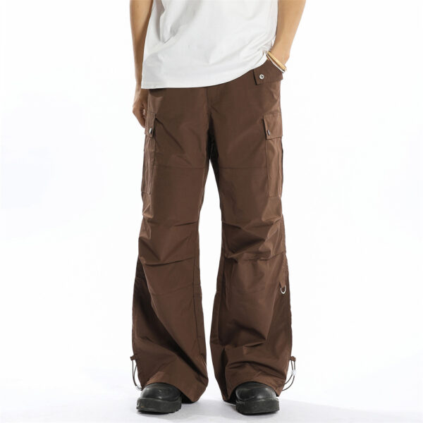 Loose Street Workwear Trousers For Men - Image 4