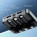 Power Bank 20000mAh USB-C Fast Charger Battery Pack Portable For Mobile Phone