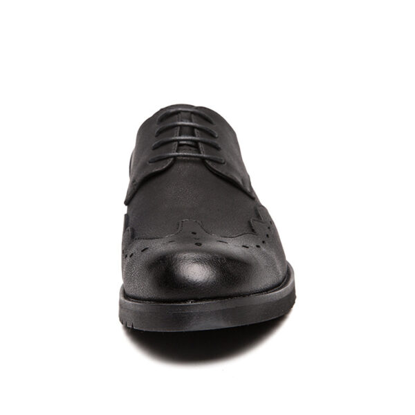 Men's Soft Leather Pointed Shoes - Image 5