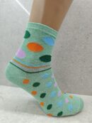 6  12  24 Pairs Womens Socks Mixed Striped  Polka Dot Designs