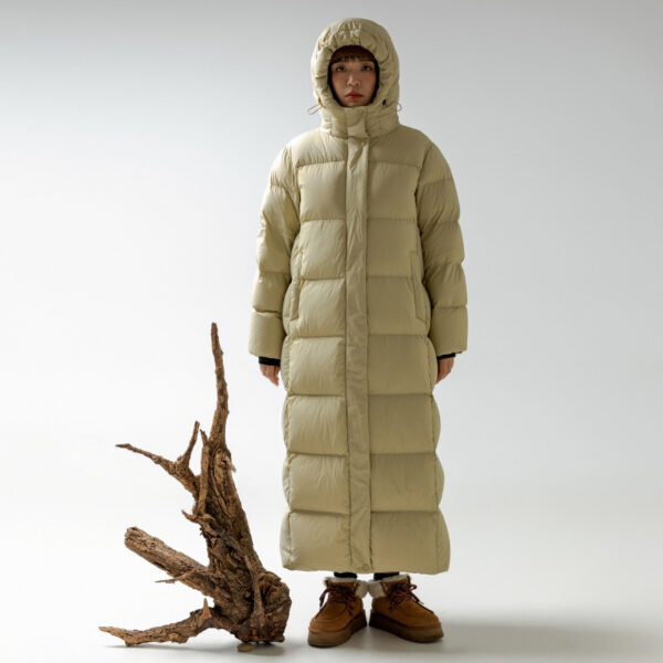 Down Jacket Goose Down Outdoor Thickened Ultra-long Coat - Image 4