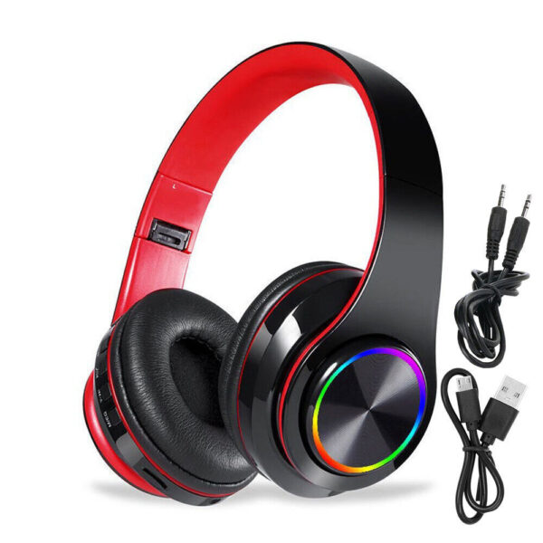 Wireless Bluetooth Headphones Over-Ear Noise Canceling All Devices - Image 5