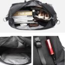 New Travel Luggage Bags High Capacity Bag Water Resistant Men Bag for Trip Black Casual Available Big Space Bag Travel