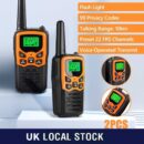 2Pcs Long Range Walkie Talkies