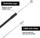 Bike Brake & Gear Cable Set
