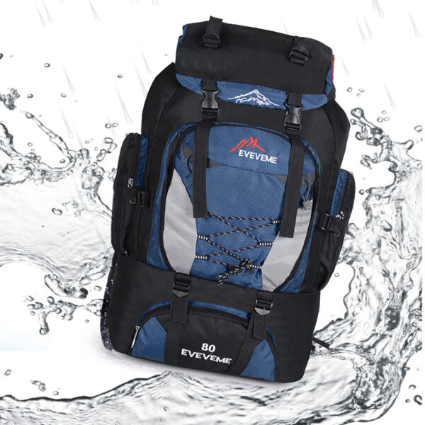 EVEME 80L Hiking Waterproof Travel Backpack - Image 3