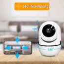 UK 1080P IP Camera Wireless WIFI Outdoor CCTV HD PTZ Smart Home Security IR Cam