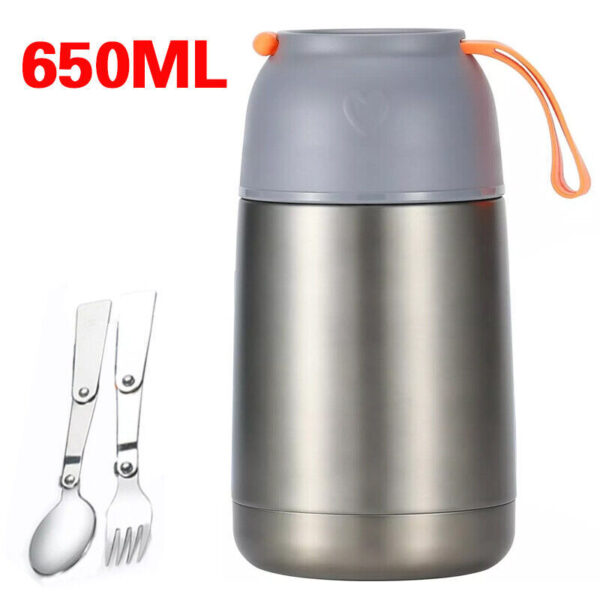Hot Foodsoup Flask Stainless Steel Vacuum Insulated Jar - Image 2