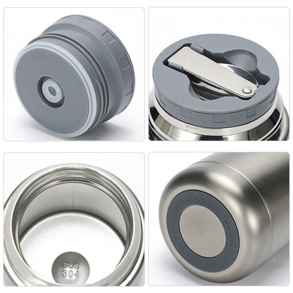 Hot Foodsoup Flask Stainless Steel Vacuum Insulated Jar - Image 3