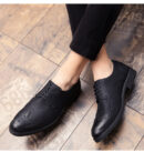 Men's Soft Leather Pointed Shoes