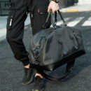 New Travel Luggage Bags High Capacity Bag Water Resistant Men Bag for Trip Black Casual Available Big Space Bag Travel