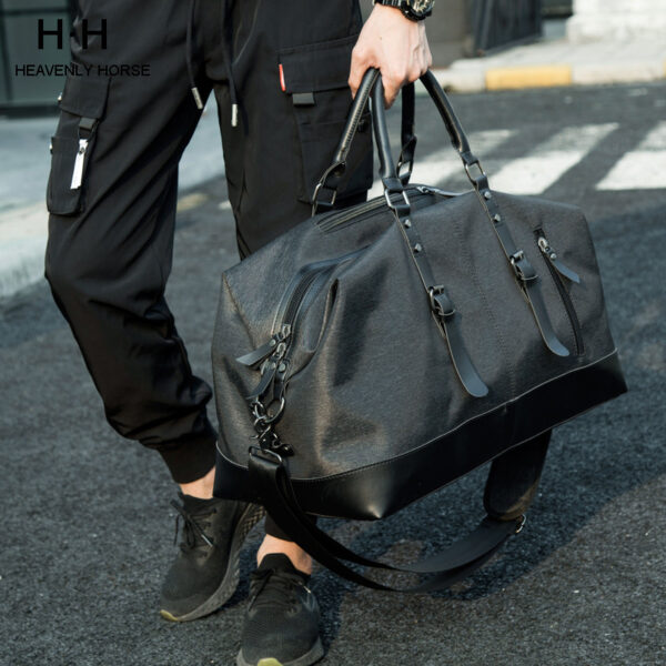 New Travel Luggage Bags High Capacity Bag Water Resistant Men Bag for Trip Black Casual Available Big Space Bag Travel - Image 6