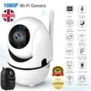 UK 1080P IP Camera Wireless WIFI Outdoor CCTV HD PTZ Smart Home Security IR Cam