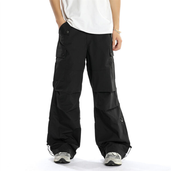 Loose Street Workwear Trousers For Men - Image 5