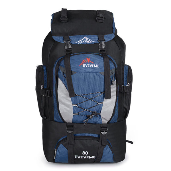 EVEME 80L Hiking Waterproof Travel Backpack