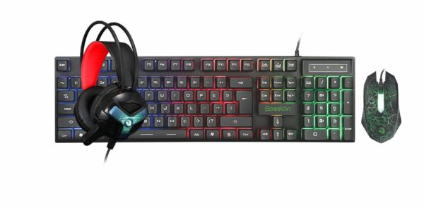 Thunder Wolf Keyboard Mouse Suit Game Luminous Game Office Home - Image 4