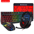 Thunder Wolf Keyboard Mouse Suit Game Luminous Game Office Home