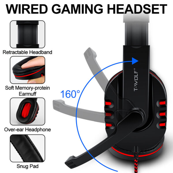 Thunder Wolf Keyboard Mouse Suit Game Luminous Game Office Home - Image 8