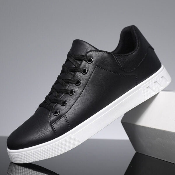 Lace-up Flat Shoes Men's Fashion Casual Shoes - Image 5