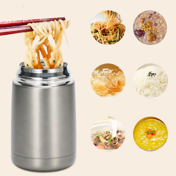 Hot Foodsoup Flask Stainless Steel Vacuum Insulated Jar - Image 4