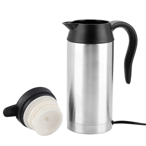 Portable 750ml 24V Travel Car Truck Kettle Water Heater Bottle For Tea Coffee Drinking - Image 6