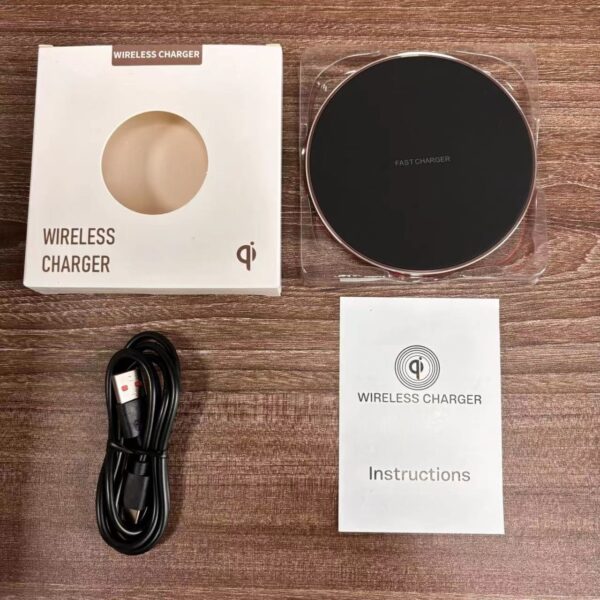Wireless Phone Charger Disc Aluminum Alloy - Image 4