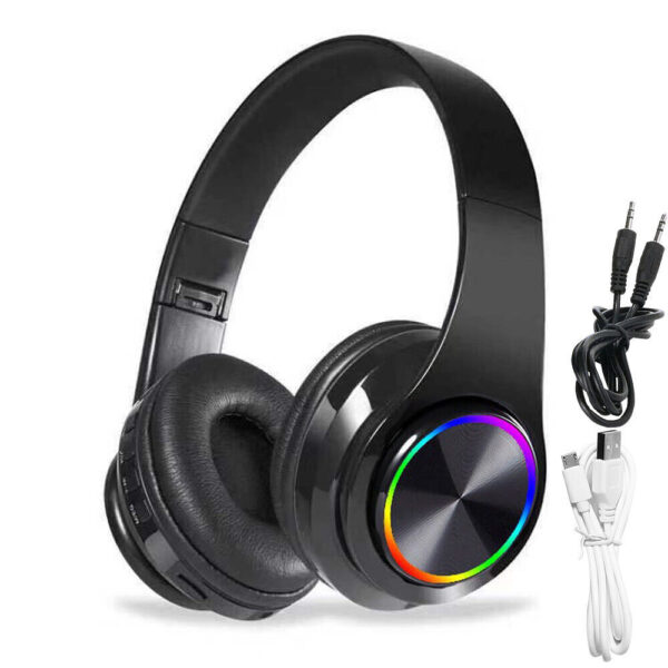 Wireless Bluetooth Headphones Over-Ear Noise Canceling All Devices - Image 4