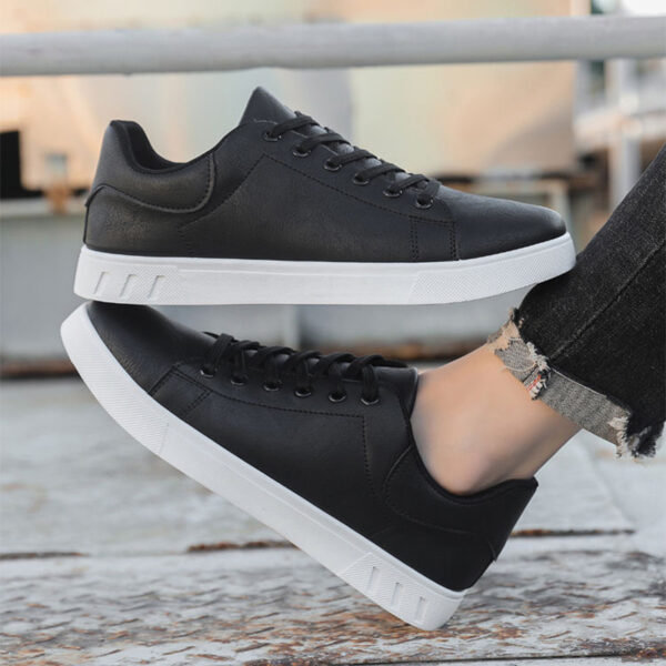 Lace-up Flat Shoes Men's Fashion Casual Shoes - Image 3