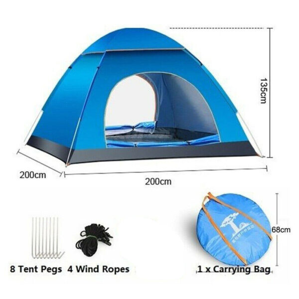 3-4 Person Automatic Camping Tent - Image 5
