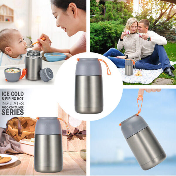 Hot Foodsoup Flask Stainless Steel Vacuum Insulated Jar - Image 10