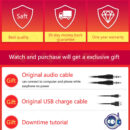 Wireless Bluetooth Headphones Over-Ear Noise Canceling All Devices