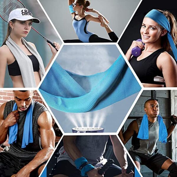 Mountaineering Bag Cooling Ice Feeling Cold Feeling Towel Ice-cold Towel - Image 3
