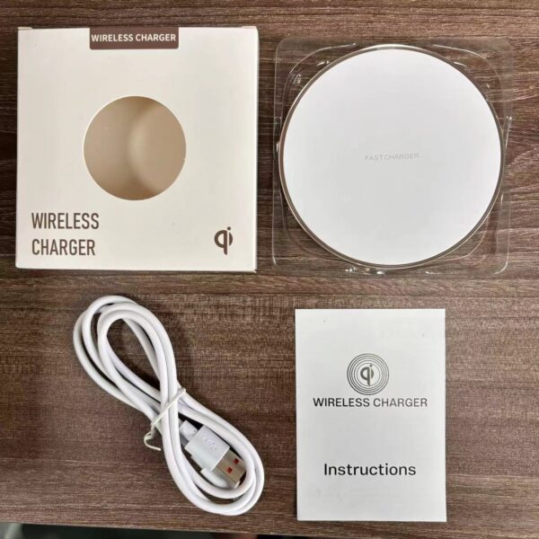 Wireless Phone Charger Disc Aluminum Alloy - Image 3